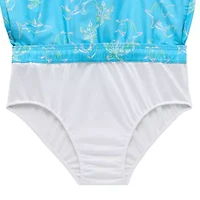 Arizona Mens Striped Swim Trunks