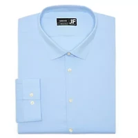J. Ferrar Big And Tall Ultra Comfort Mens Classic Fit Stretch Fabric Wrinkle Free Long Sleeve Dress Shirt