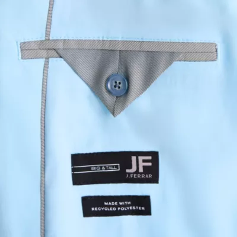 J. Ferrar Ultra Comfort Mens Regular Fit Big and Tall Suit Jacket