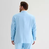 J. Ferrar Ultra Comfort Mens Regular Fit Big and Tall Suit Jacket