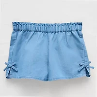 Okie Dokie Chambray Toddler & Little Girls Pull-On Short