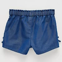 Okie Dokie Chambray Toddler & Little Girls Pull-On Short