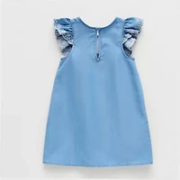 Okie Dokie Toddler & Little Girls Sleeveless A-Line Dress