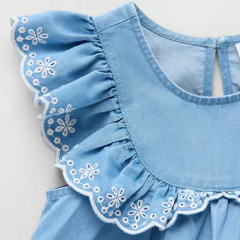 Okie Dokie Toddler & Little Girls Sleeveless A-Line Dress