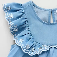 Okie Dokie Toddler & Little Girls Sleeveless A-Line Dress