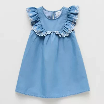 Okie Dokie Toddler & Little Girls Sleeveless A-Line Dress