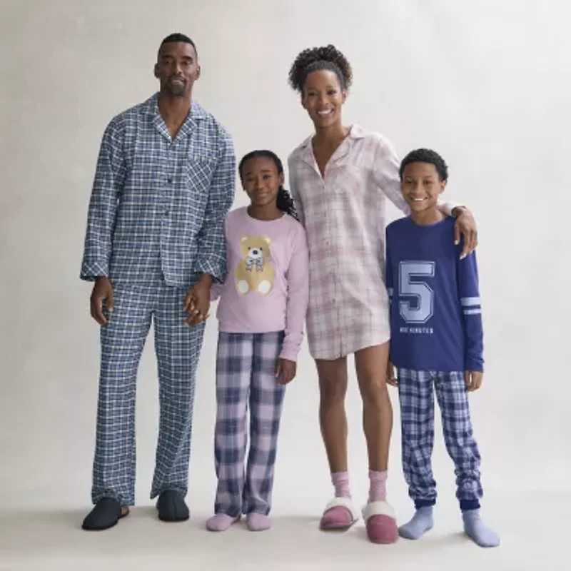 Sleep On It Little & Big Kid Boys Crew Neck Long Sleeve 2-pc. Pajama Sets