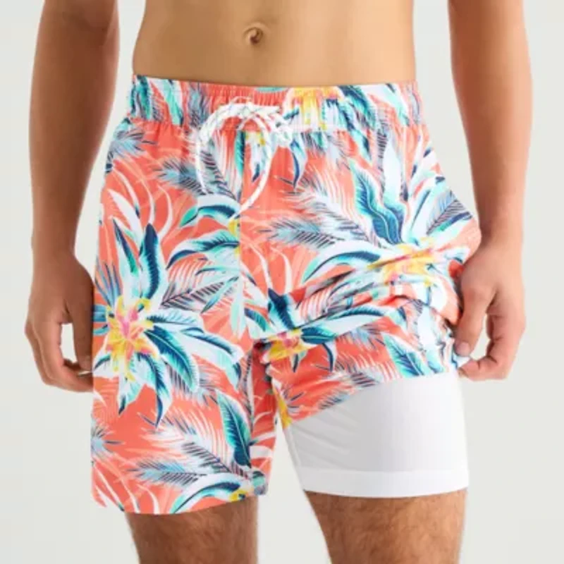 Arizona Mens Patchwork Swim Shorts
