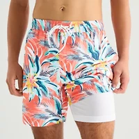 Arizona Mens Patchwork Swim Shorts