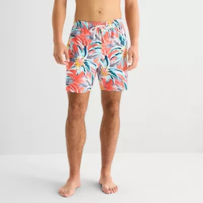 Arizona Mens Patchwork Swim Shorts