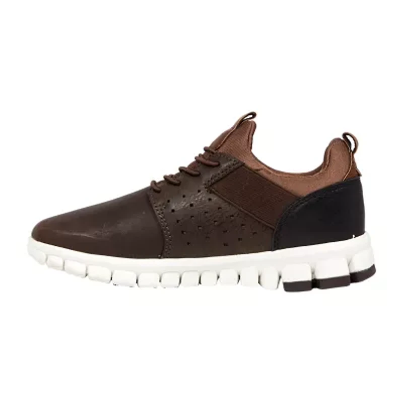 Deer Stags Betts Little & Big Kid Boys Round Oxford Shoes
