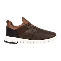 Deer Stags Betts Little & Big Kid Boys Round Oxford Shoes