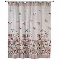 Avanti Butterfly Garden Shower Curtain
