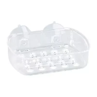 Kennedy International Clear Suction Soap Dish