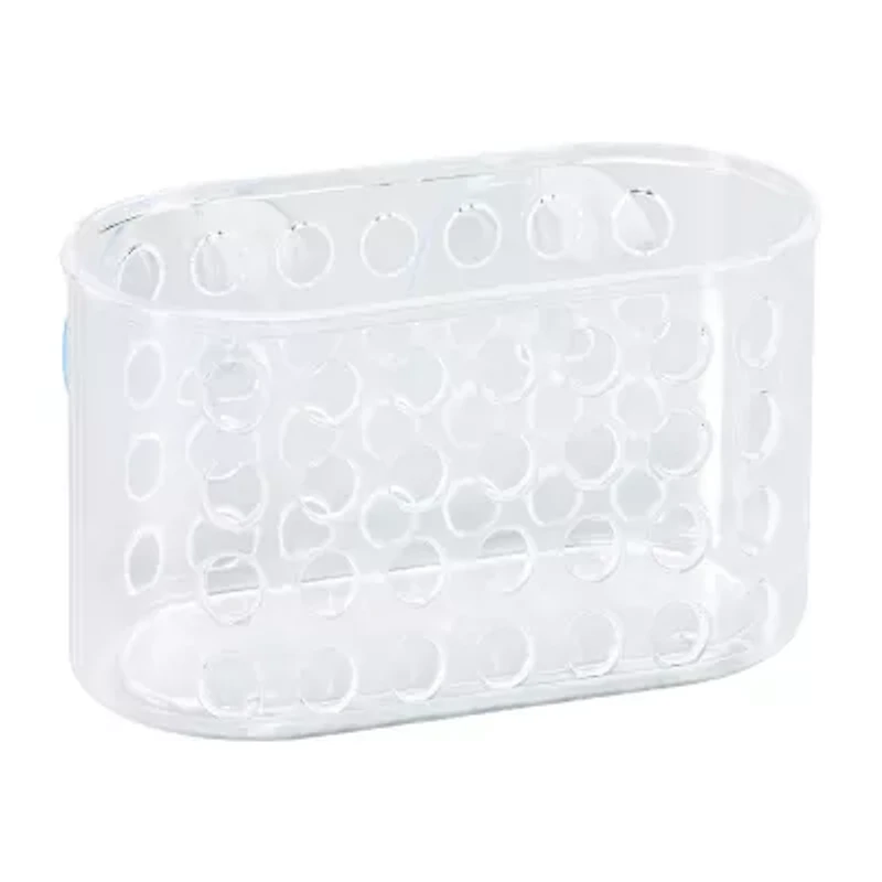 Kennedy International Clear Suction Bath Basket