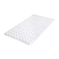 Kennedy International Mildew Proof Clear Bath Mat