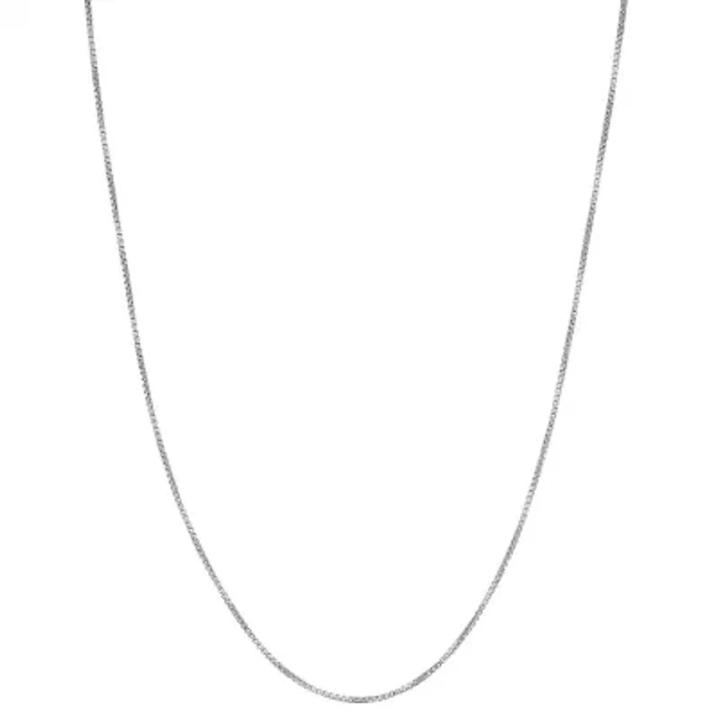 Children's Sterling Silver 15 Inch Box Chain Necklace