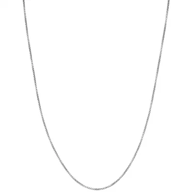 Children's Sterling Silver 15 Inch Box Chain Necklace