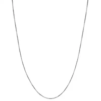 Children's Sterling Silver 15 Inch Box Chain Necklace