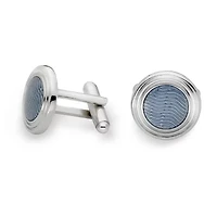 Blue Translucent Cufflinks