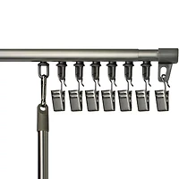 Bali® Universal Track Adjustable Curtain Rod
