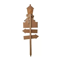 Glitzhome Street Light Christmas Yard Art