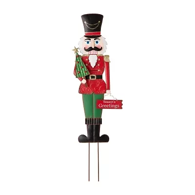 Glitzhome Nutcracker Christmas Yard Art