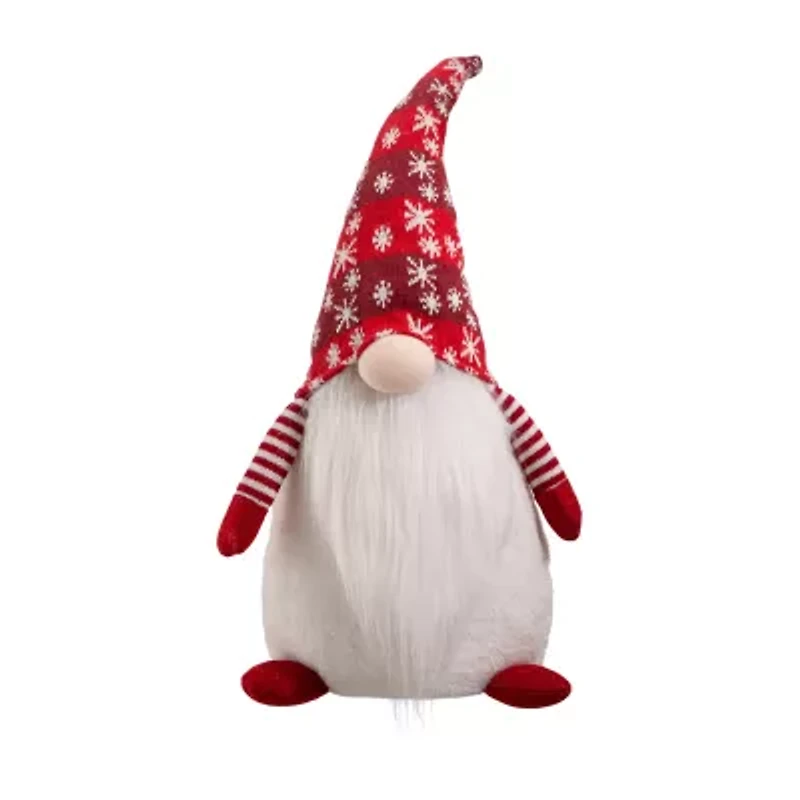 Glitzhome Standing Christmas Gnome