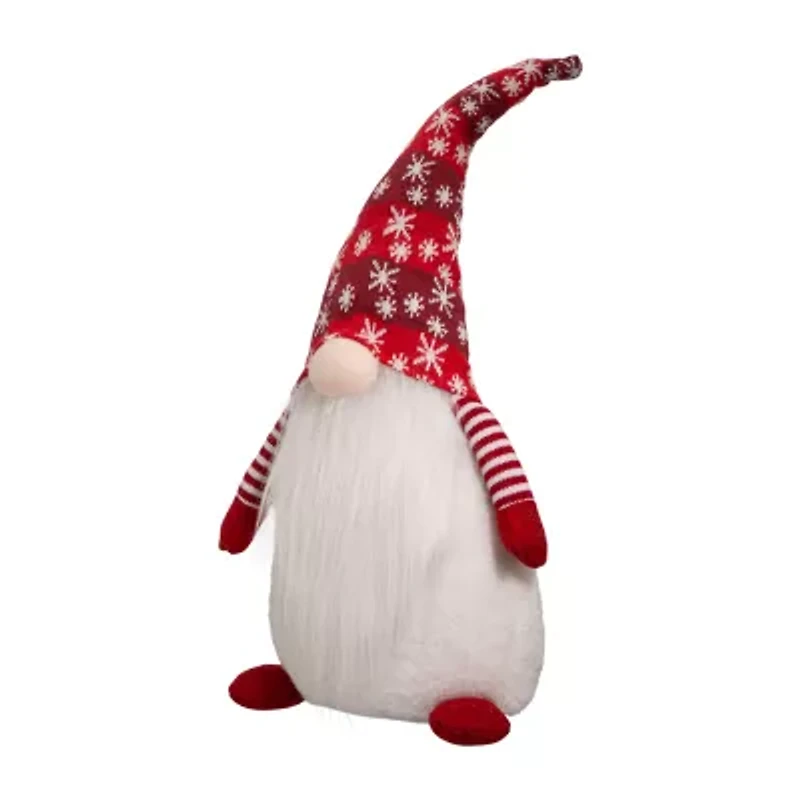Glitzhome Standing Christmas Gnome