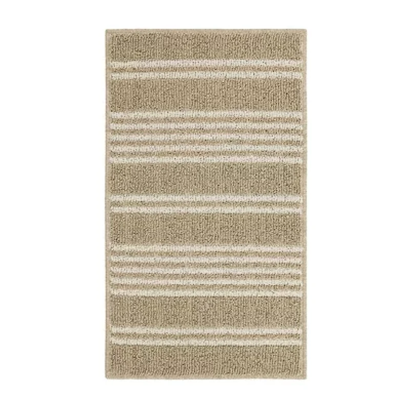 Mohawk Home Piping Stripe Washable Indoor Rectangular Accent Rug