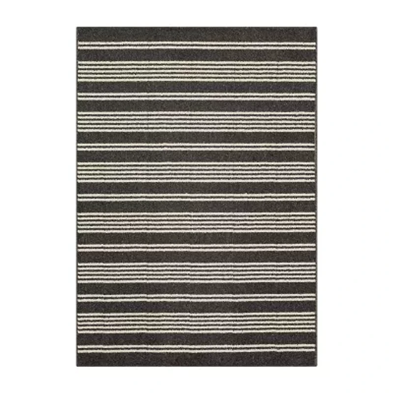 Mohawk Home Piping Stripe Indoor Rectangular Area Rug