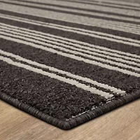 Mohawk Home Piping Stripe Indoor Rectangular Area Rug