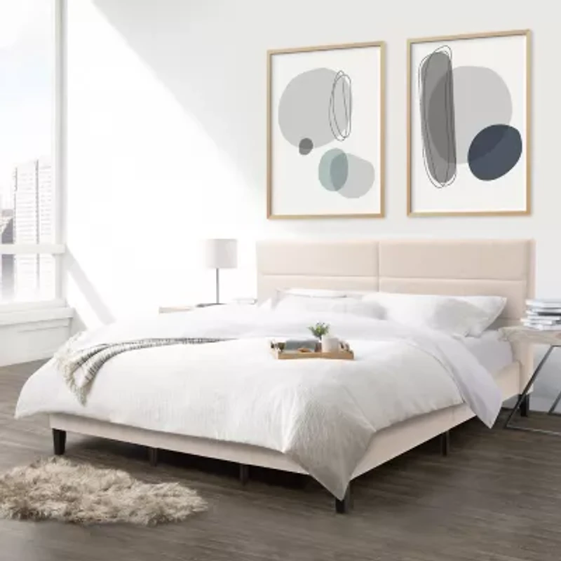 Bellevue Upholstered Panel Bed