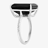 Effy Final Call  Womens Genuine Gemstone & White Sapphire Sterling Silver Cocktail Ring