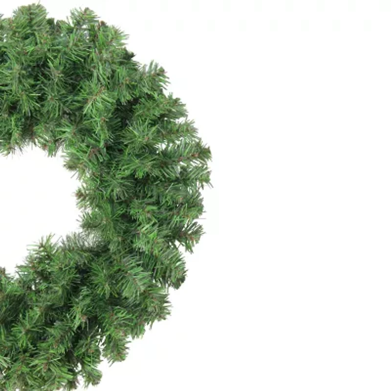 Colorado Spruce Artificial Christmas Wreath  16-Inch  Unlit