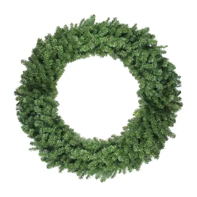 Canadian Pine Artificial Christmas Wreath  48-Inch  Unlit