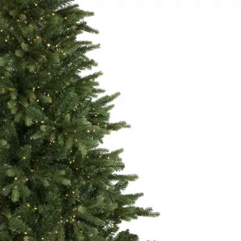 7.5' Pre-Lit Full Riverton Fir Artificial Christmas Tree Warm White Lights