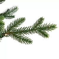 6' Pre-Lit Potted Deluxe Russian Pine Artificial Christmas Tree  Warm White LED Lights