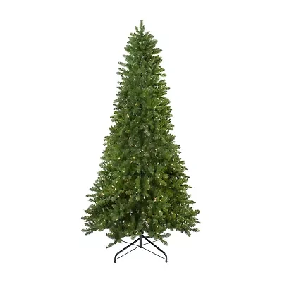 9' Pre-Lit Slim Eastern Pine Artificial Christmas Tree - Clear Lights