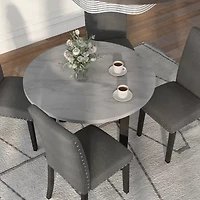 Duser 5-pc. Round Dining Set