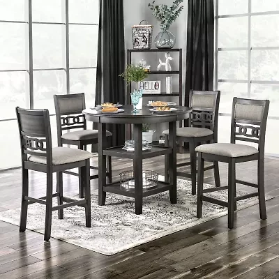 Dream 5-pc. Counter Height Round Dining Set