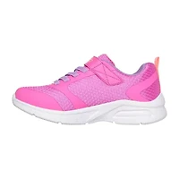 Skechers Microspec Max Little Kid Girls Wide Width Sneakers