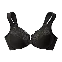 Glamorise Elegance Wonderwire® Front-Close Underwire Unlined Full Coverage Bra 1245