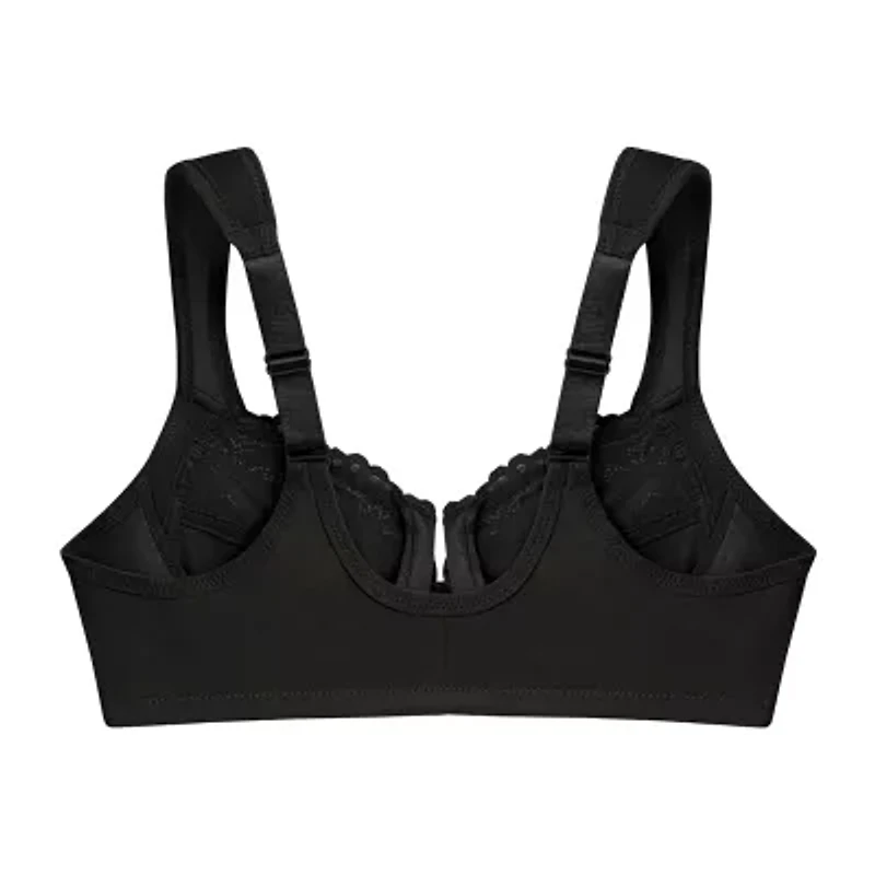 Glamorise Elegance Wonderwire® Front-Close Underwire Unlined Full Coverage Bra 1245