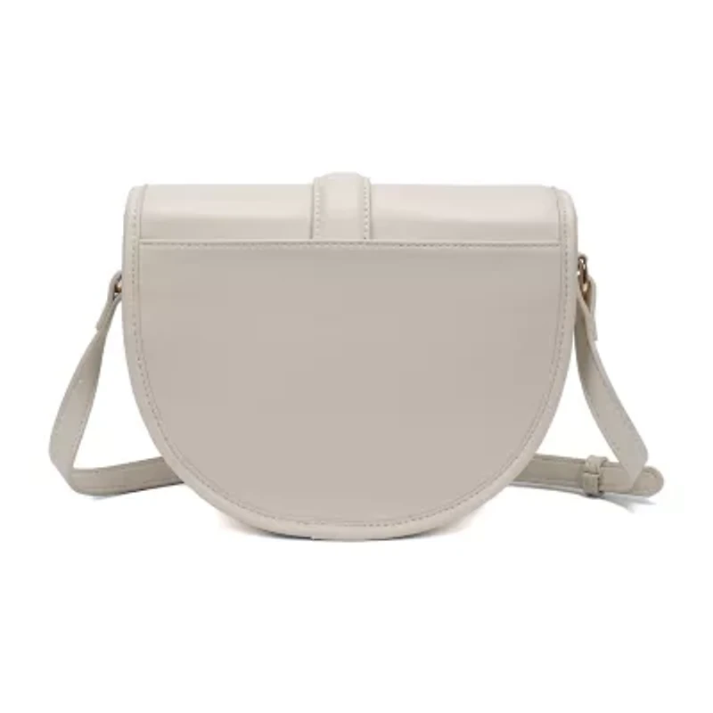 Cavalli Class Marina Saddle Flap Crossbody Bag