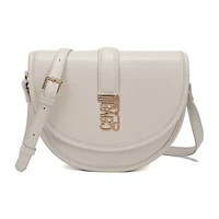 Cavalli Class Marina Saddle Flap Crossbody Bag