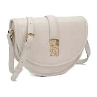 Cavalli Class Marina Saddle Flap Crossbody Bag