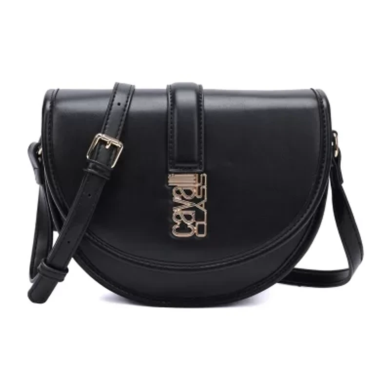 Cavalli Class Marina Saddle Flap Crossbody Bag