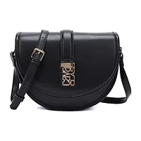 Cavalli Class Marina Saddle Flap Crossbody Bag
