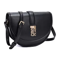 Cavalli Class Marina Saddle Flap Crossbody Bag
